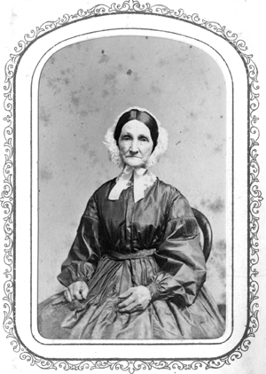 Lucy (Gay) Morse. From Alonzo Josselyn's photo album; notation by Edgar Josselyn: "Grandmother Morse"
