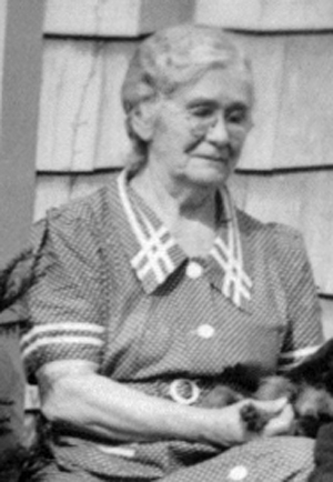 Mary (Mayer) Hannah, late 1937 or early 1938