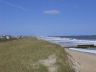 Beach looking north from Hatteras