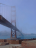 Golden Gate in fog